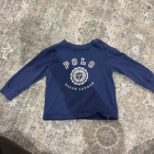 Polo long sleeve tee 12 months